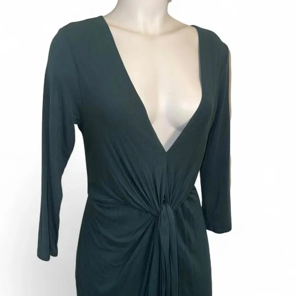 Lovers and Friends Sundance Maxi Dress in Everglade Green - Picture 3 of 4